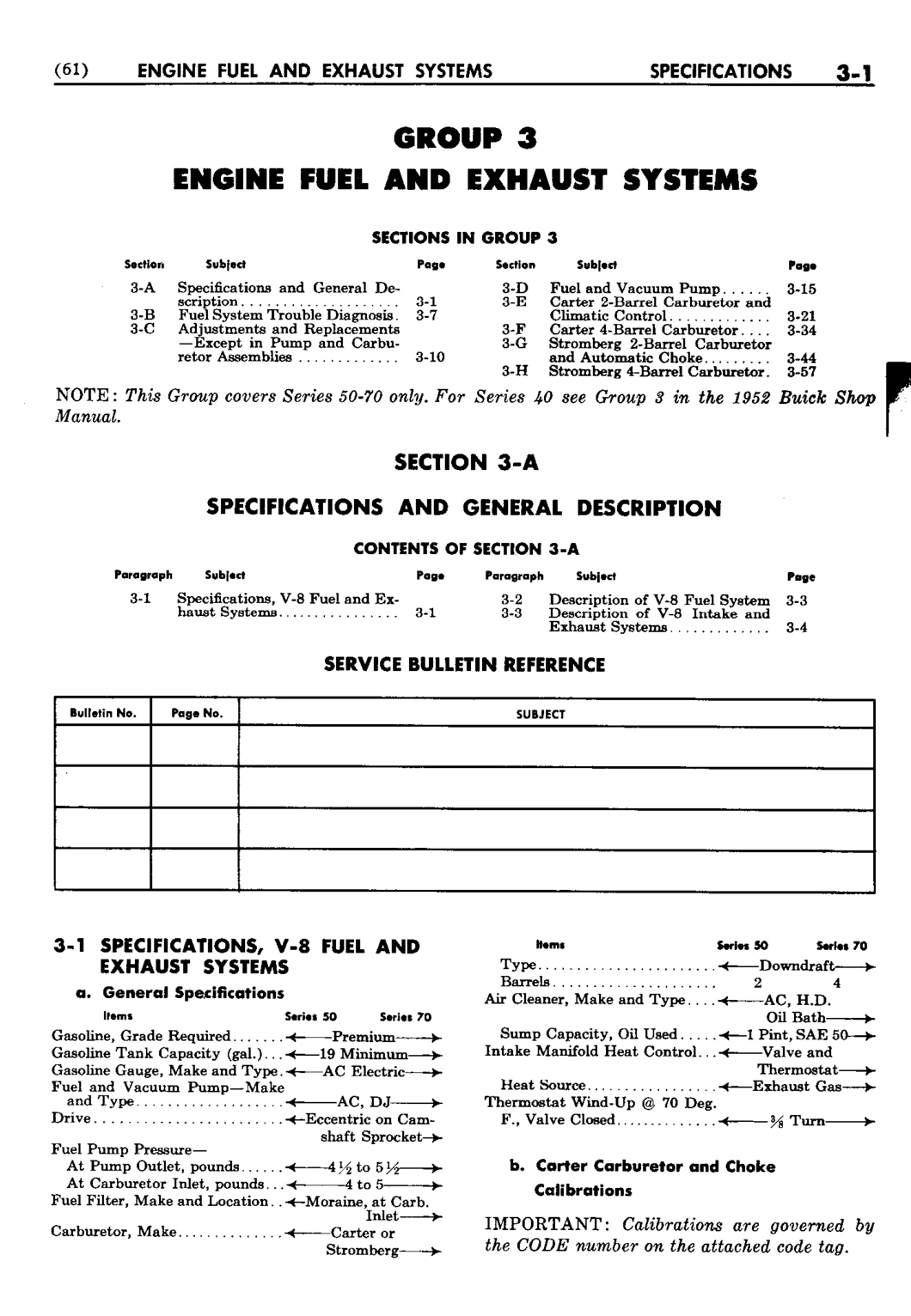 n_04 1953 Buick Shop Manual - Engine Fuel & Exhaust-001-001.jpg